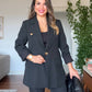 OVERSIZE BLAZER TAKIM - SİYAH