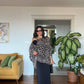 LEOPAR BLUZLU ELBİSE